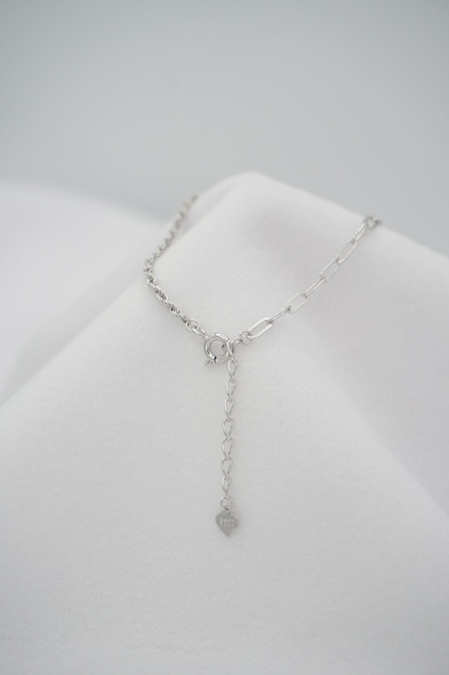 Round Baroque Pearl Chain Bracelet