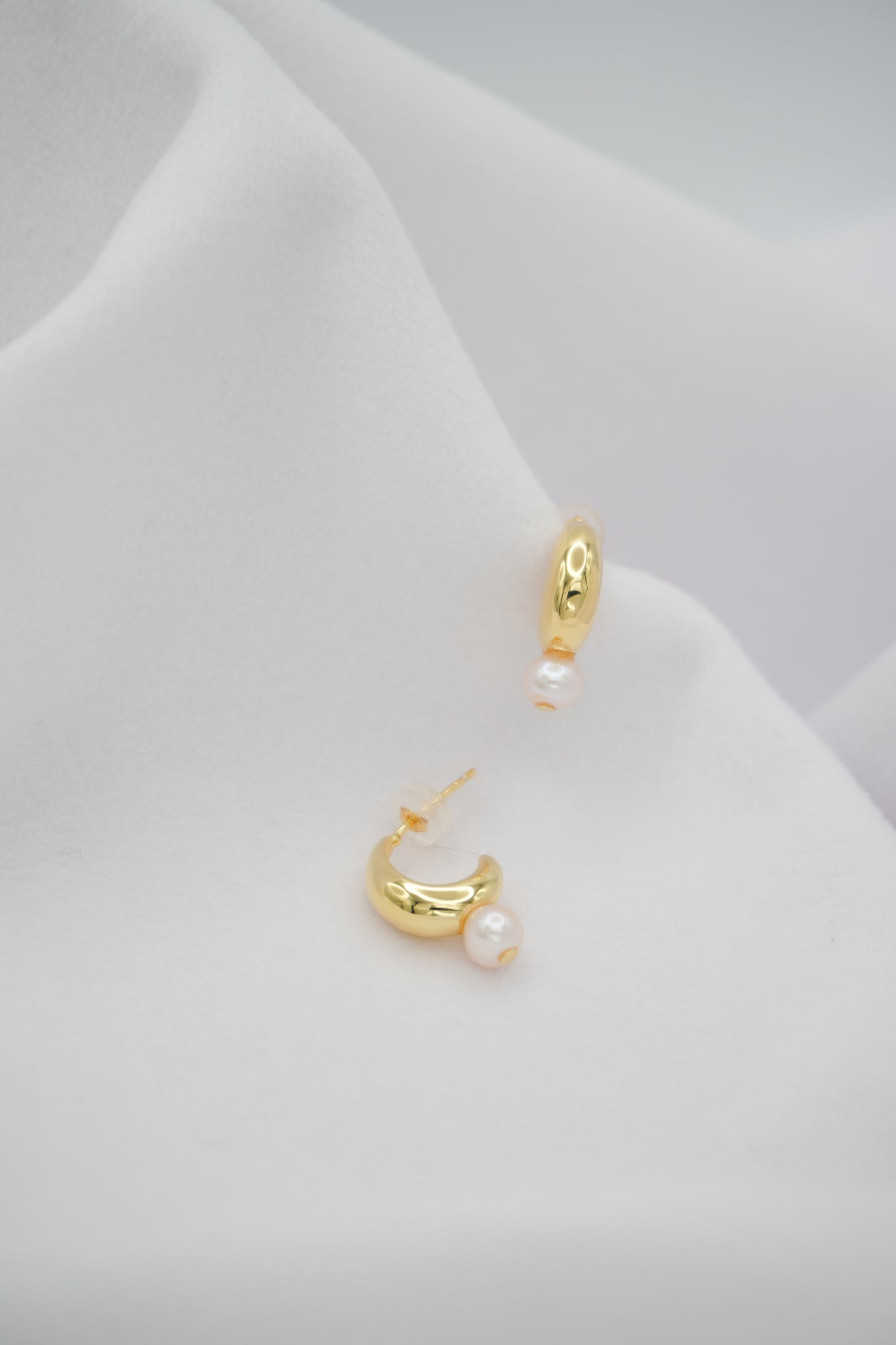 Princess Pearl Stud Earrings