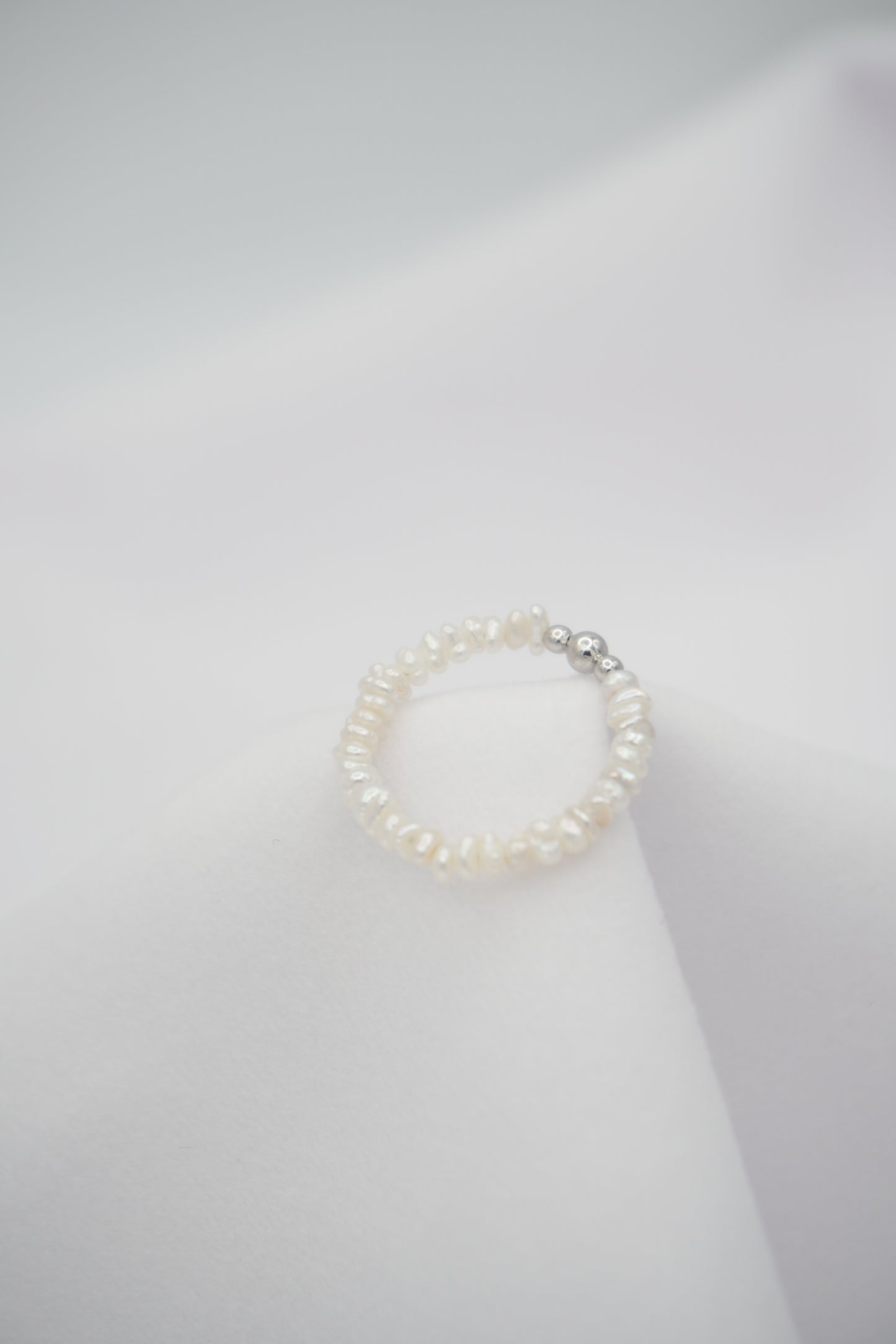 Keshi Pearl Ring