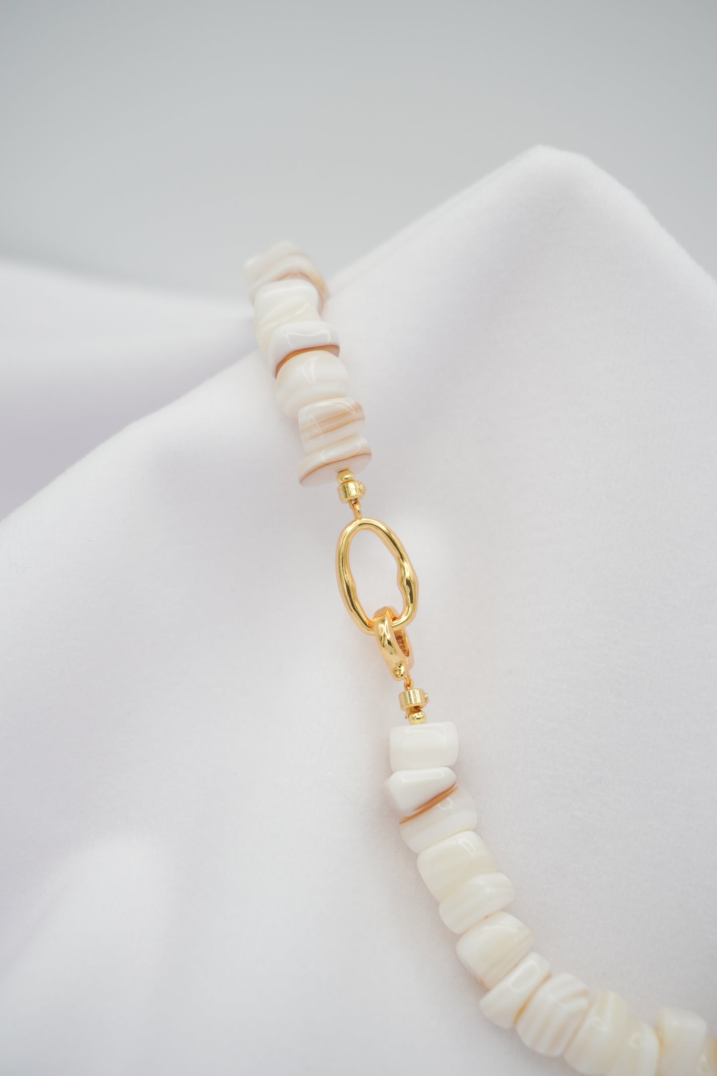 Cube Shell Necklace