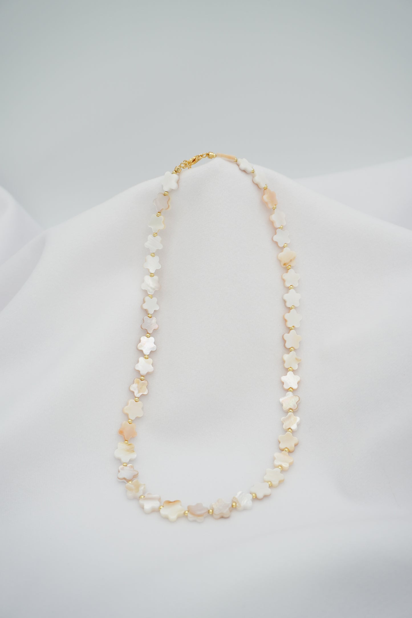 Plum Blossom Shell Necklace