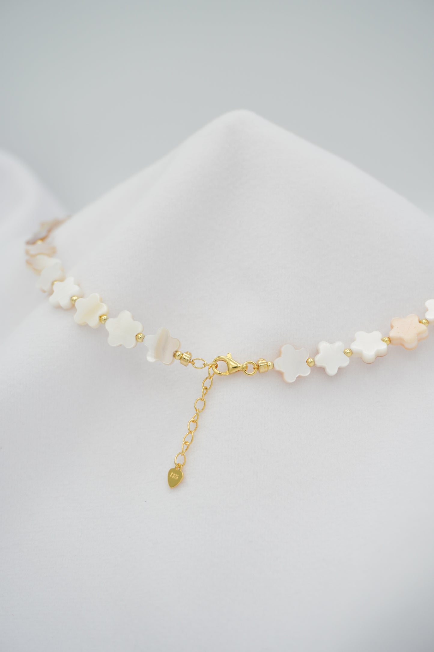 Plum Blossom Shell Necklace