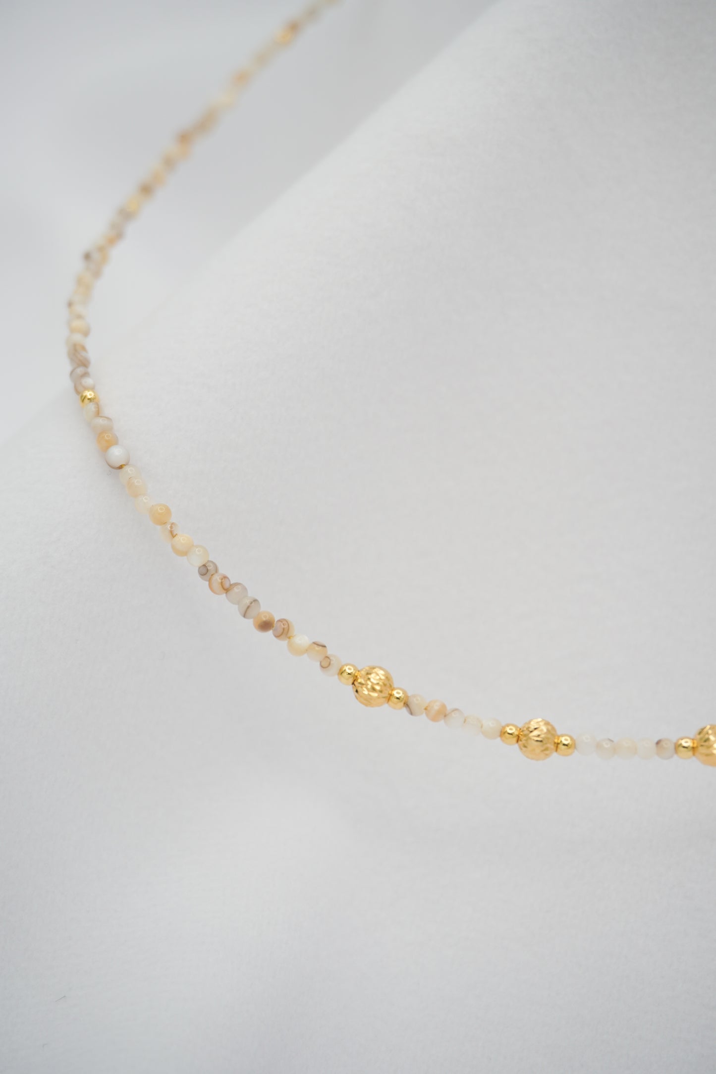 Shell Bead Everyday Necklace