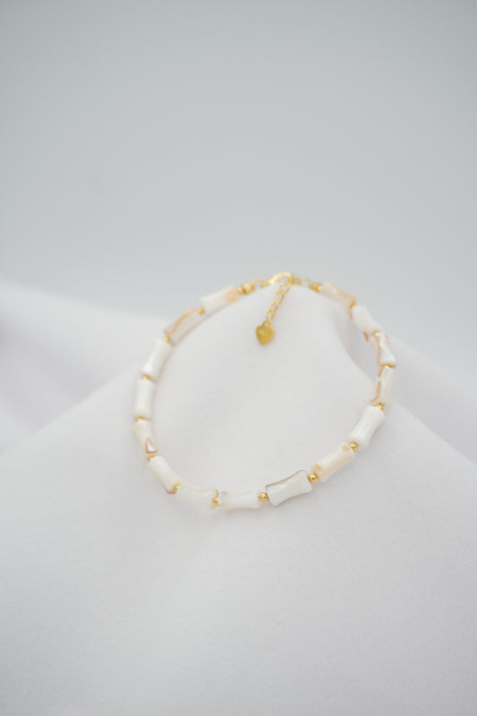 Bamboo Forest Shell Bracelet