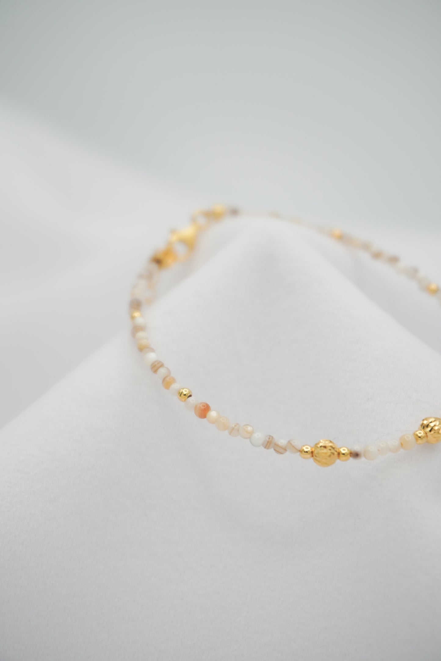 Shell Bead Everyday Bracelet