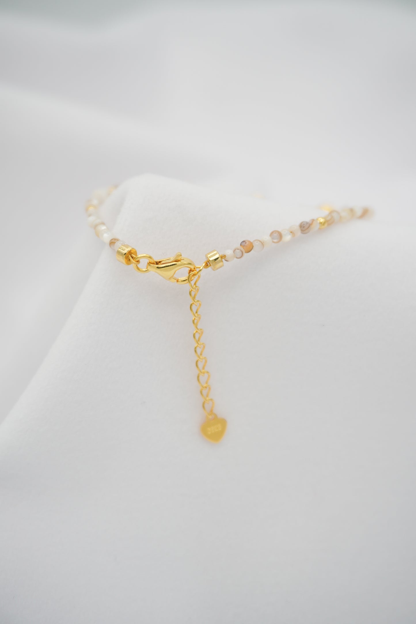 Shell Bead Everyday Bracelet