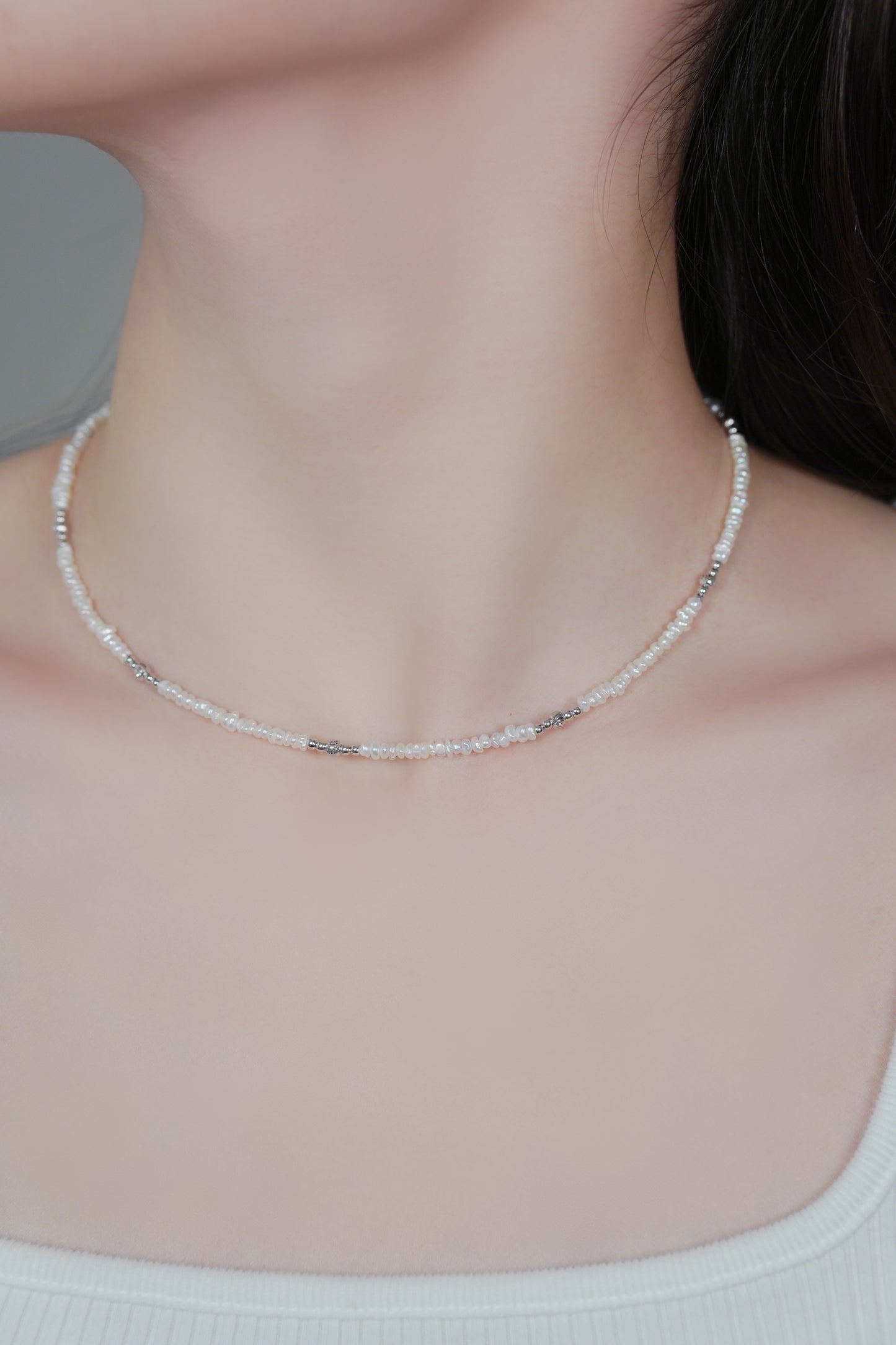 Keshi Pearl Necklace