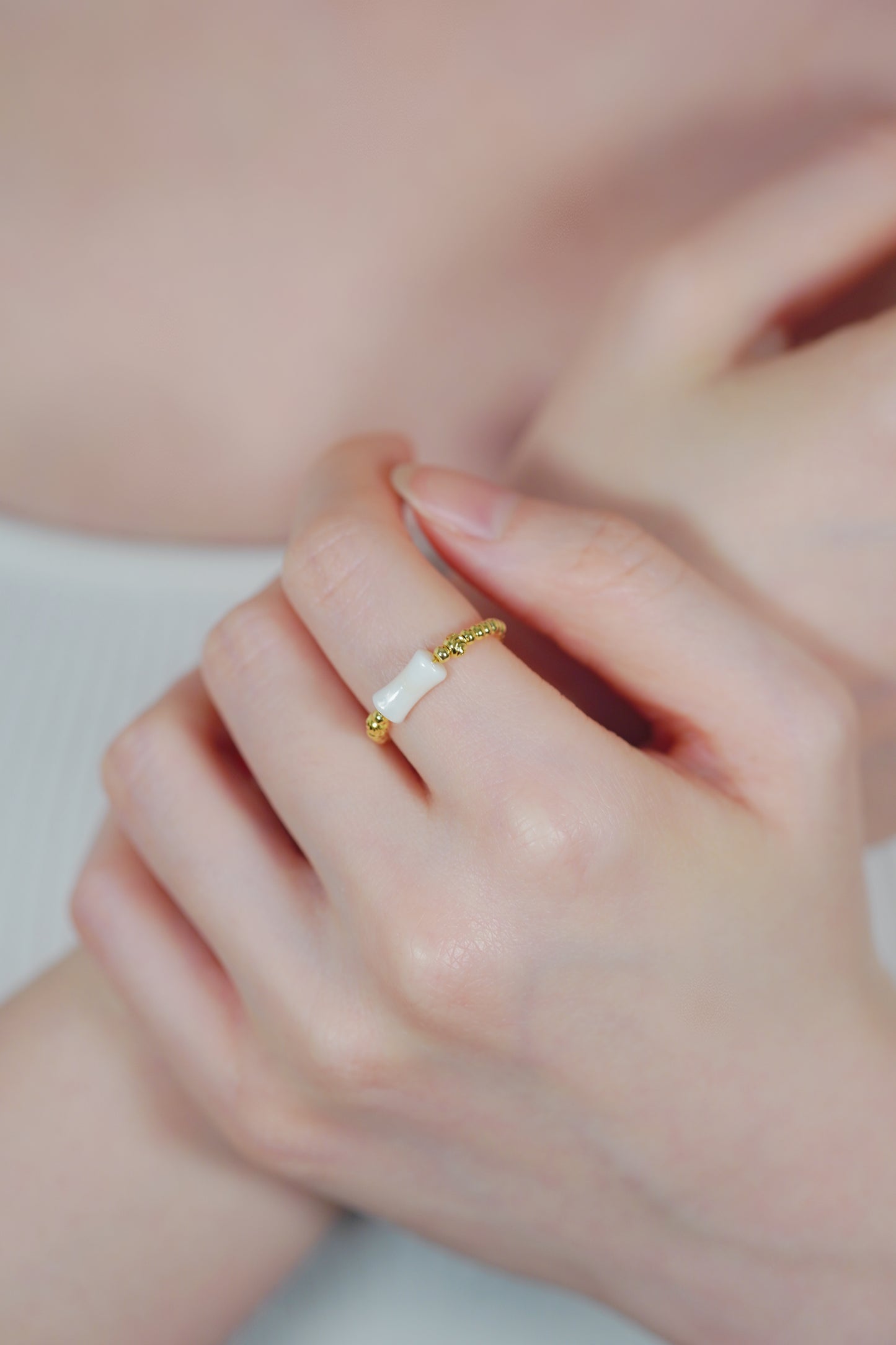Bamboo Forest Shell Ring